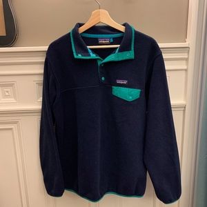 Women's Patagonia Synchilla Snap-T Pullover Sz L